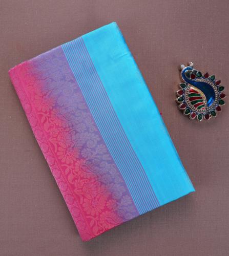 SOFT SILK SAREE WITH BLOUSE